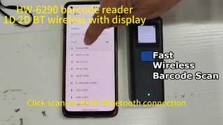 Portable Bluetooth Barcode Scanner HW-6290